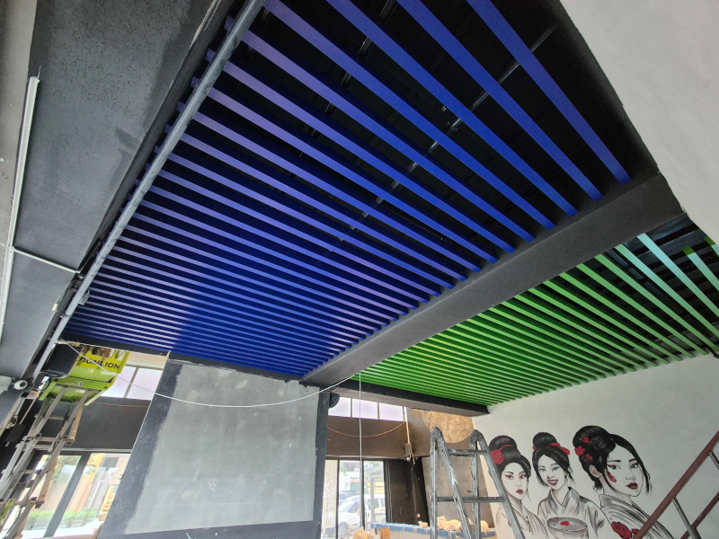 Ral Boyalı Muhtelif Baffle